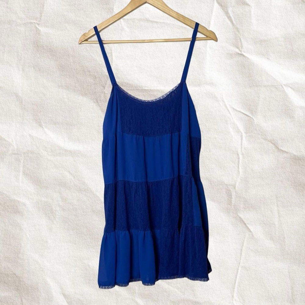 Blue Babydoll Dress